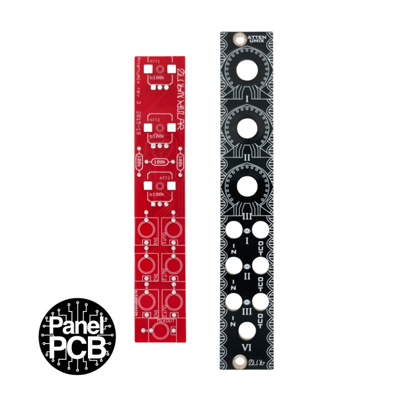 Zlob Modular - Attenumixer (Panel PCB)