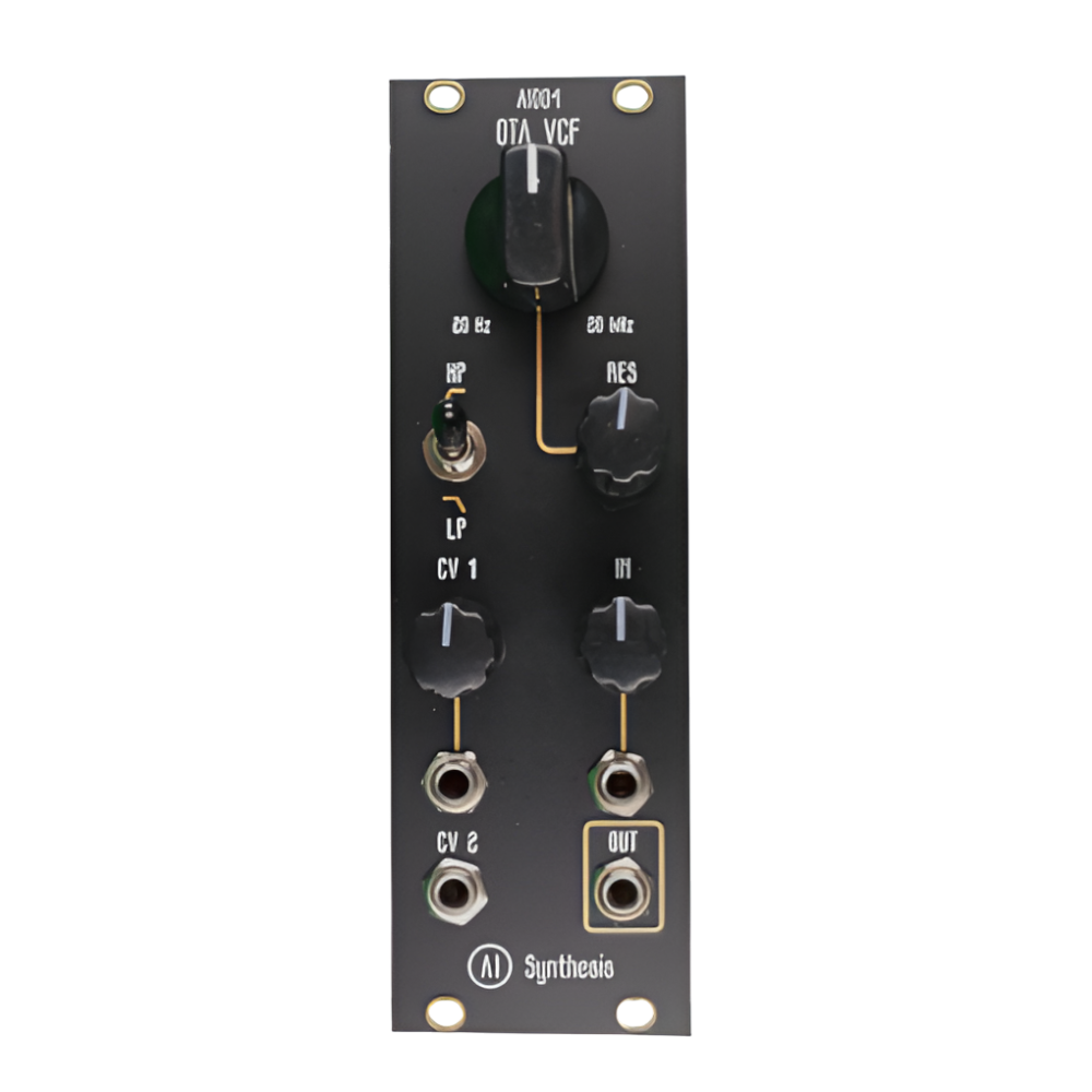 AI Synthesis  - OTA Voltage Controlled Filter