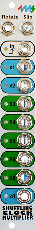 4ms - Shuffling Clock Multiplier (Silver)
